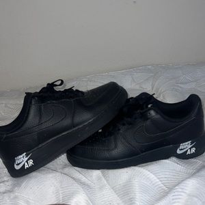 Black & white Air Force 1 low top $85 OBO